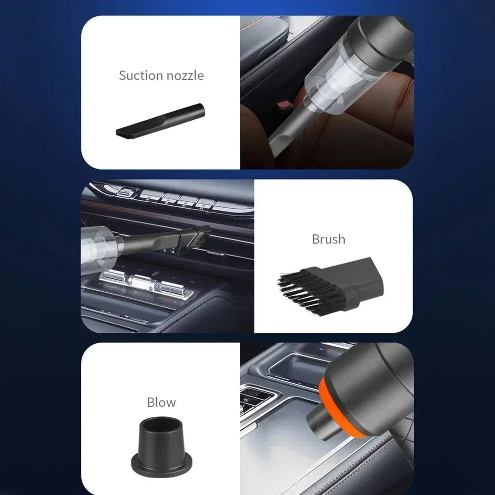 3-in-1 Wireless Portable Car Home Cleaner