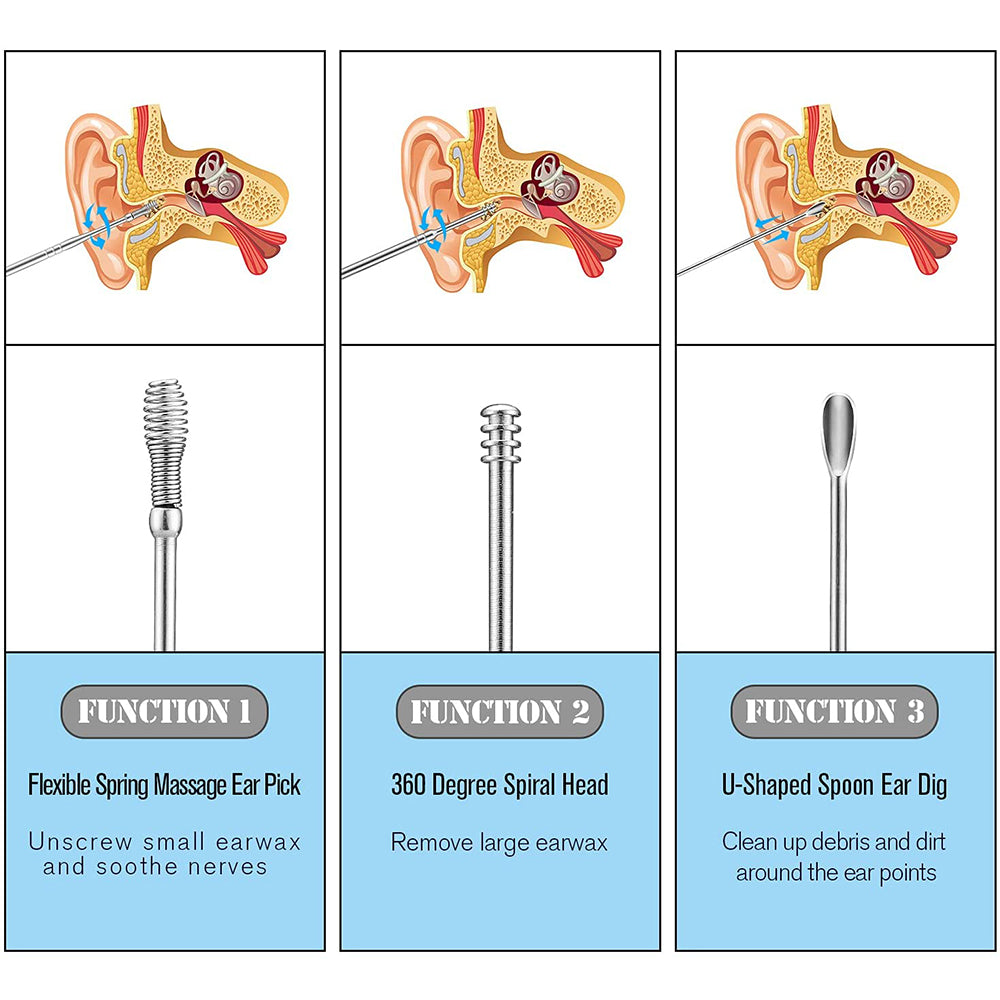 6 PCS Ear Wax Removal Kit - (BUY 1 GET 1 FREE)